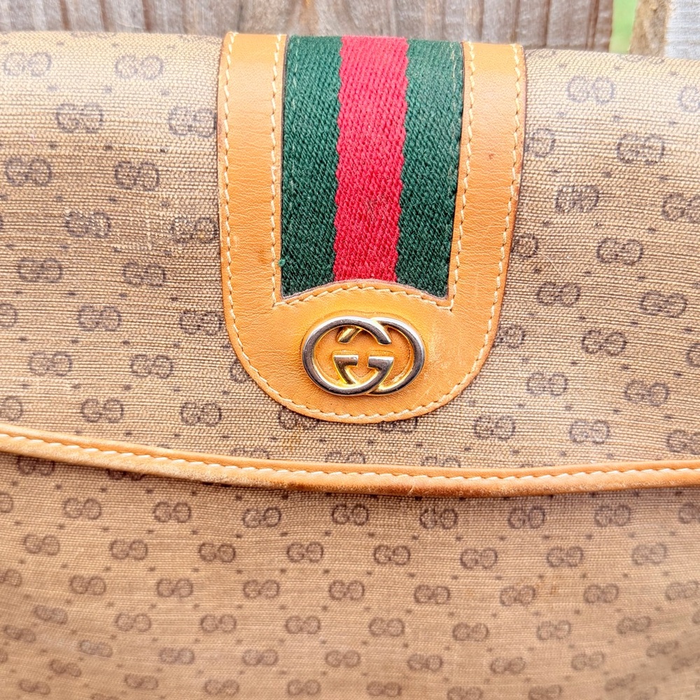 Vintage GUCCI Micro GG Supreme Bag PVC 001 14 5364 - Picture 2 of 16